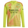 Officiële Voetbalshirt Doelman Arsenal Thuis 2024-25 Lange Mouw - Heren